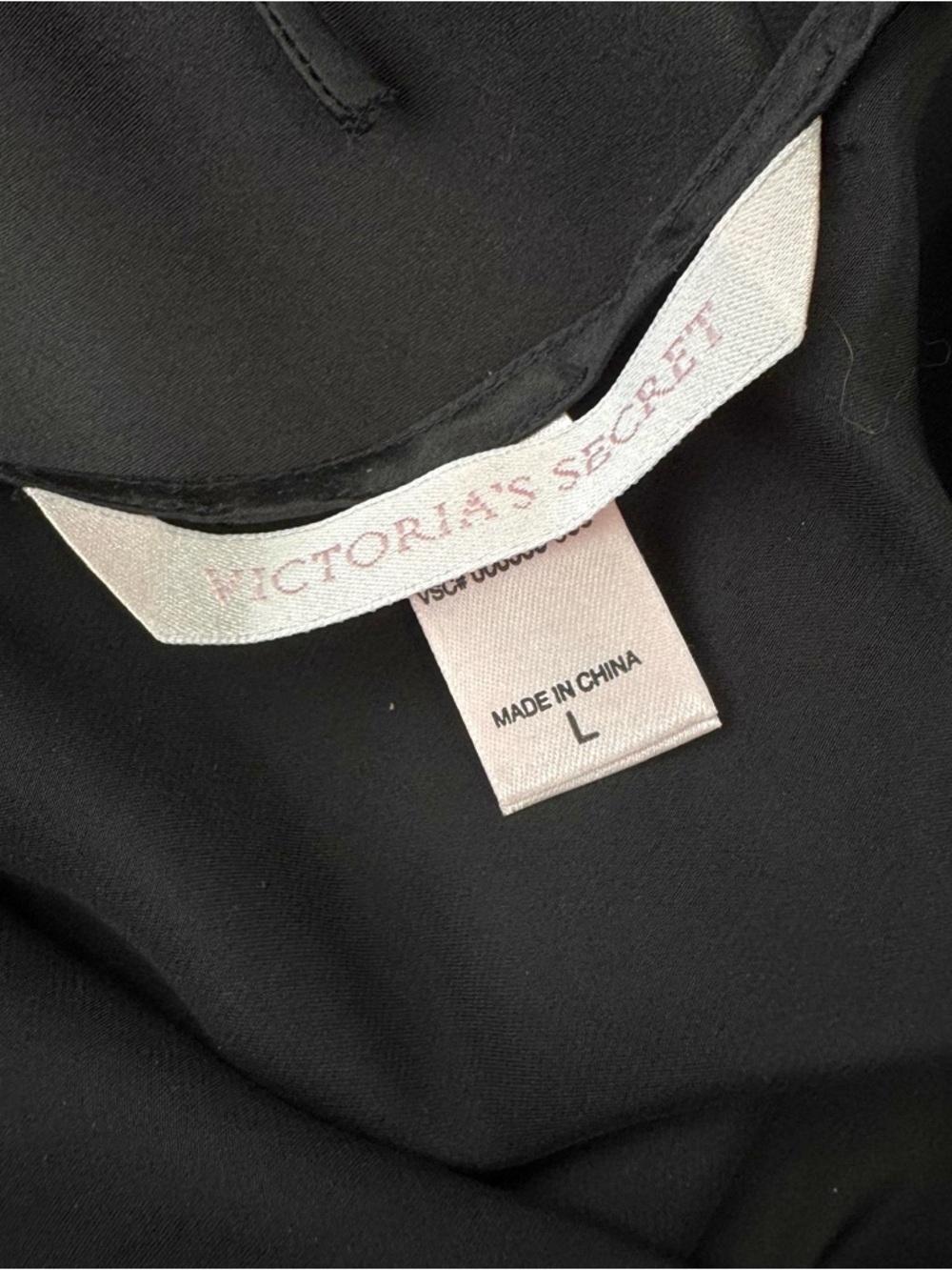 Y2K Victoria's Secret Silk Black Draped Bias Cut
Vintage Maxi Gown Slip Dress L - Picture 12 of 15